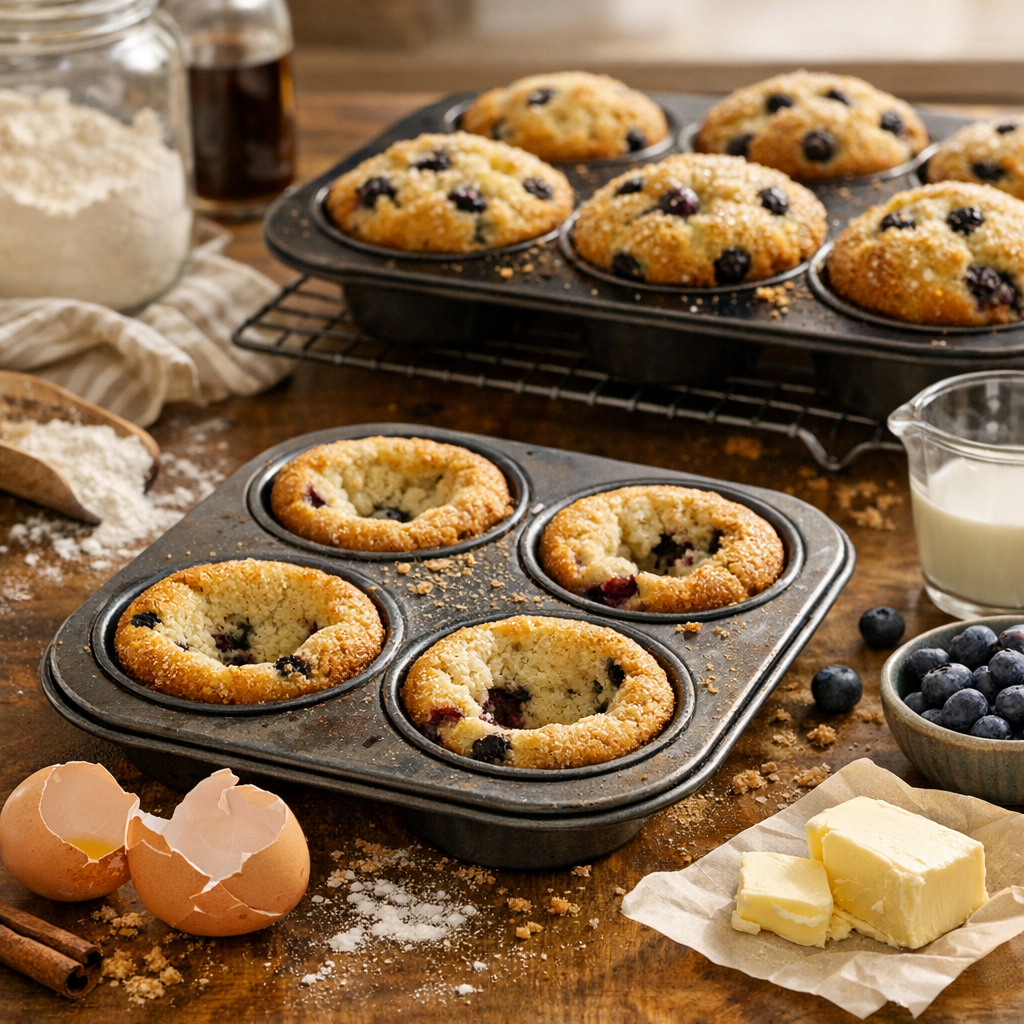 Les 4 secrets de muffins parfaits et les erreurs qui les font retomber