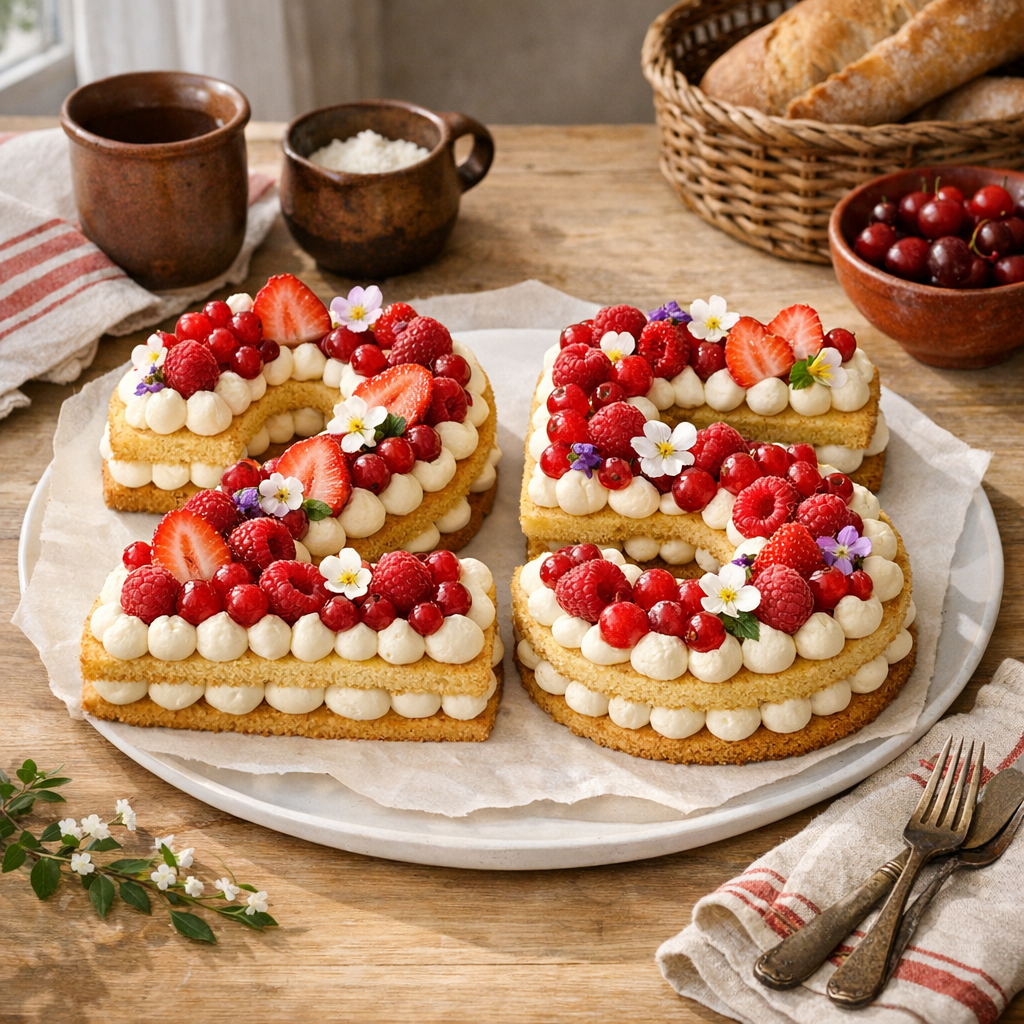 Le Number cake génoise se réussit en 7 repères simples
