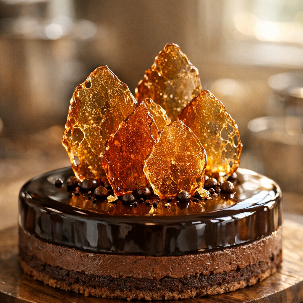 L’Opaline en Pâtisserie : sucre, caramel et décors fins