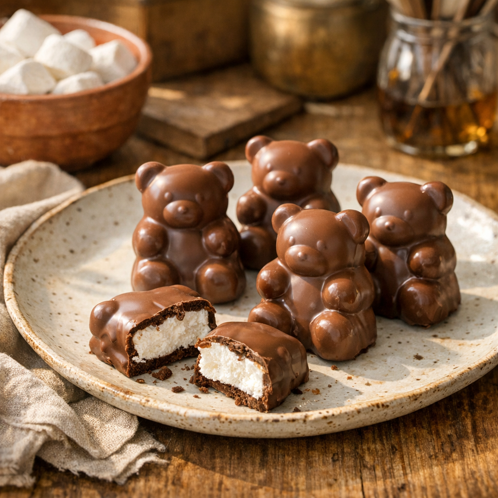 Les Oursons en Guimauve : Recette facile au chocolat
