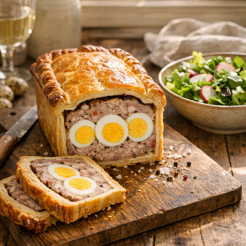 Le Pâté de Pâques : Recette berrichonne facile et juteuse