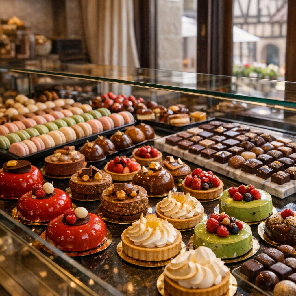 La Pâtisserie Arnold à Thann mérite une visite bien préparée