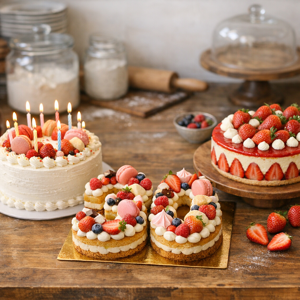 Gâteau d’anniversaire, number cake, fraisier&nbsp;: quel budget prévoir&nbsp;?