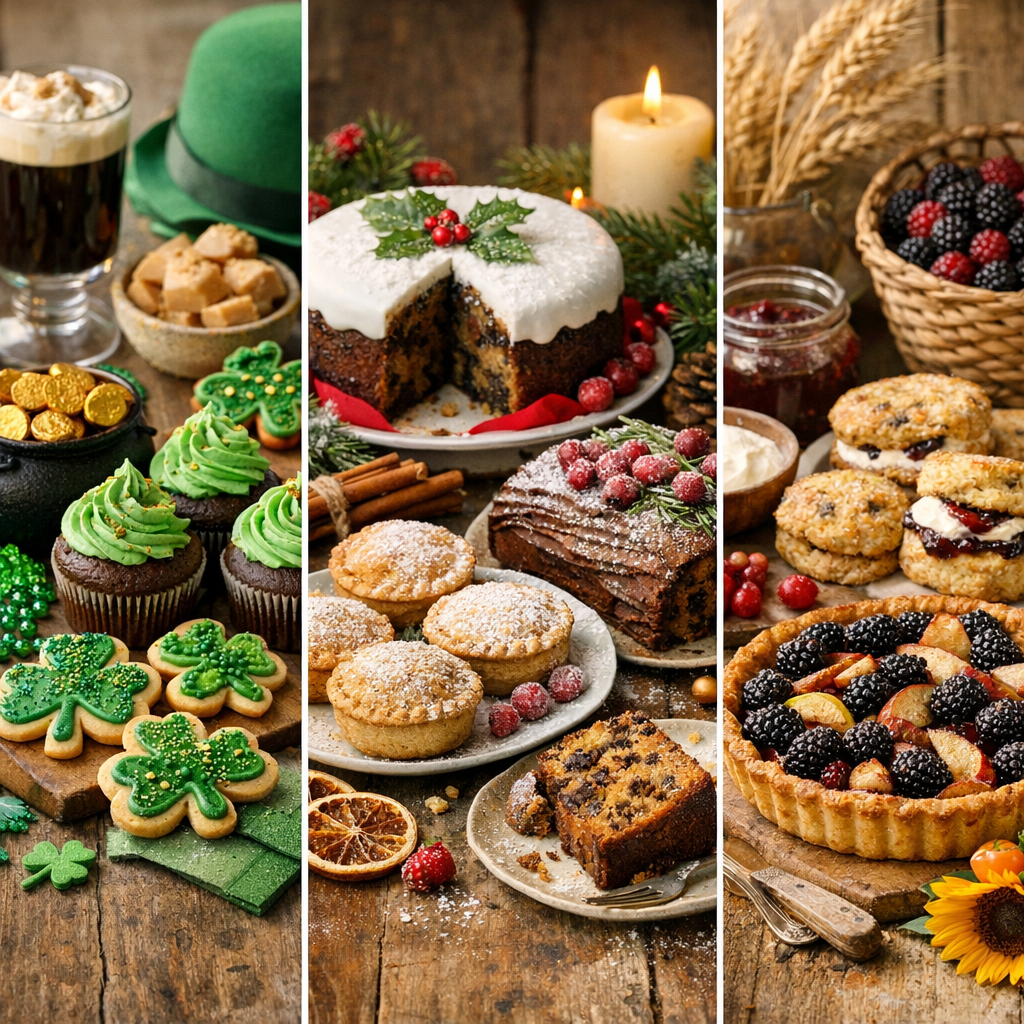 Desserts irlandais de fête&nbsp;: Saint-Patrick, Noël et Lughnasa