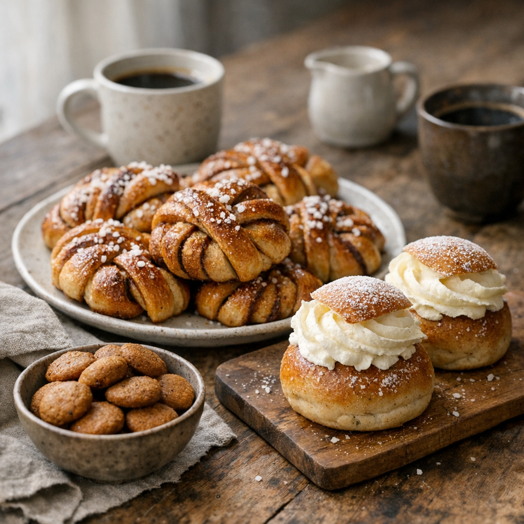 La pâtisserie suédoise raconte l’art du fika