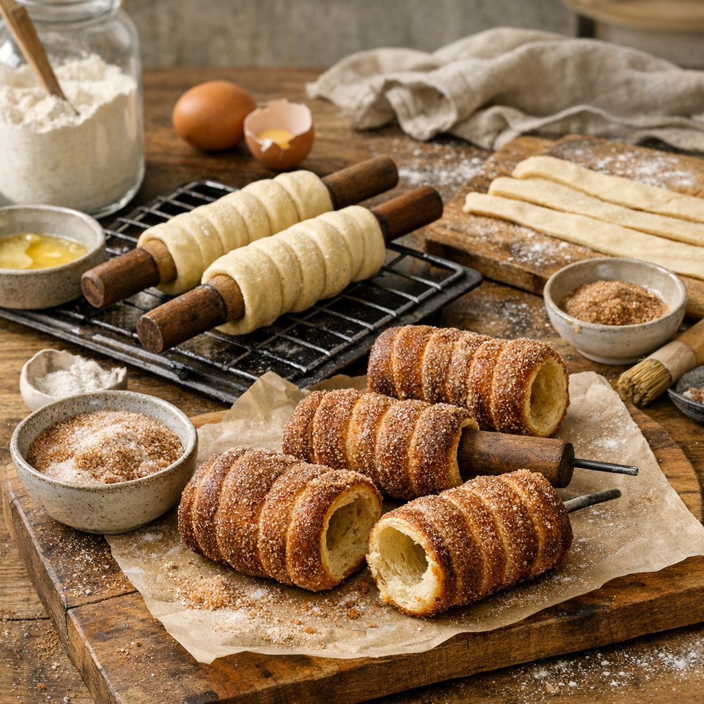 Recette de trdelník maison&nbsp;: étapes simples sans machine dédiée