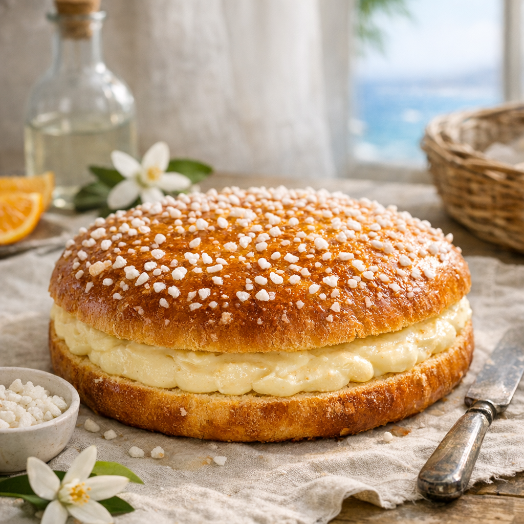 La pâtisserie Tropézienne raconte la Tarte de Saint-Tropez