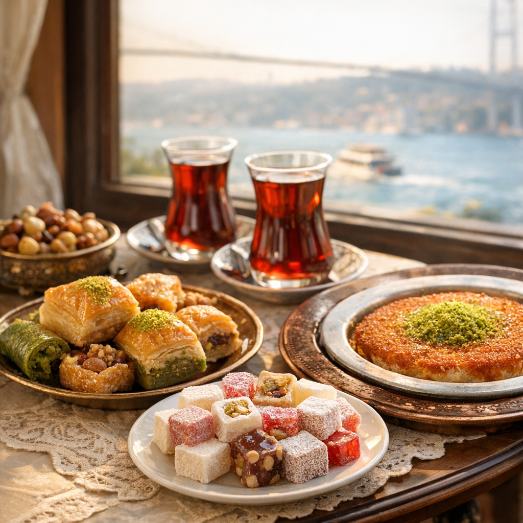La pâtisserie turque à Istanbul : 10 desserts à goûter