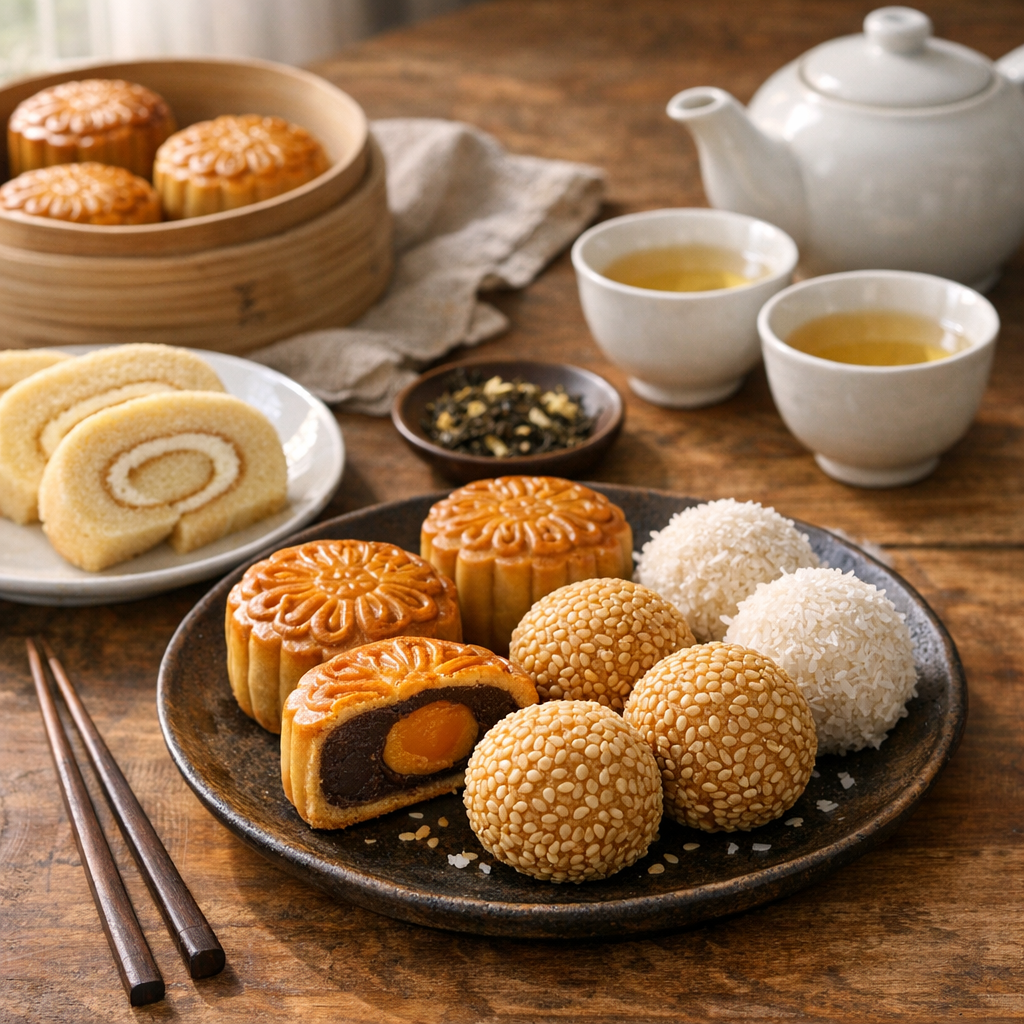 Les pâtisseries chinoises se découvrent en 12 desserts