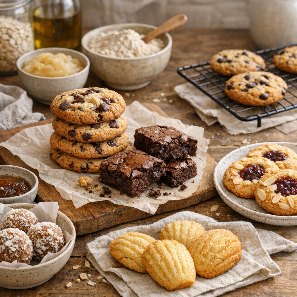 Cookies, biscuits et petits gâteaux sans beurre&nbsp;: garder le fondant