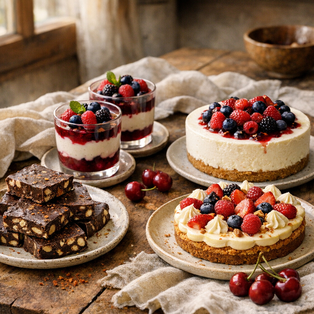 Ces 20 pâtisseries sans four se préparent sans stress