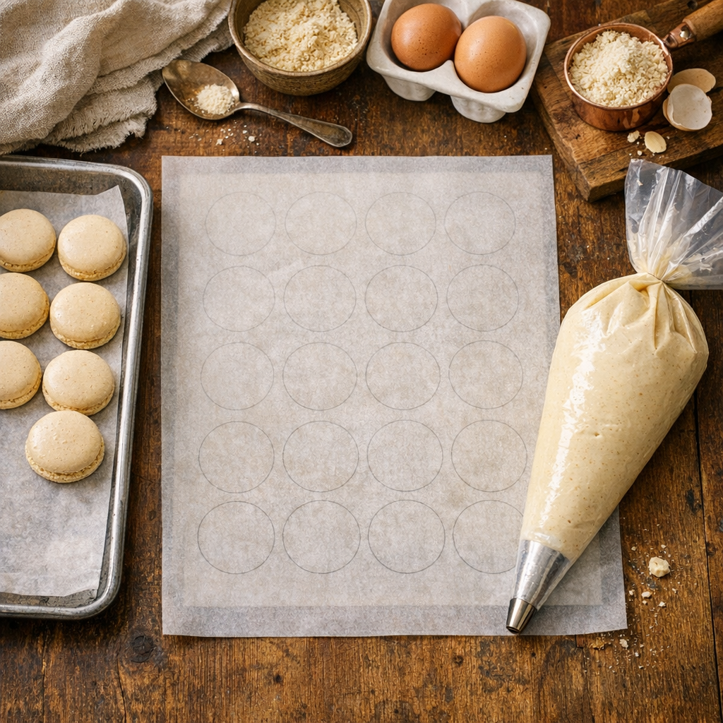 Comment imprimer un patron de macaron A4 sans déformer le Gabarit ?