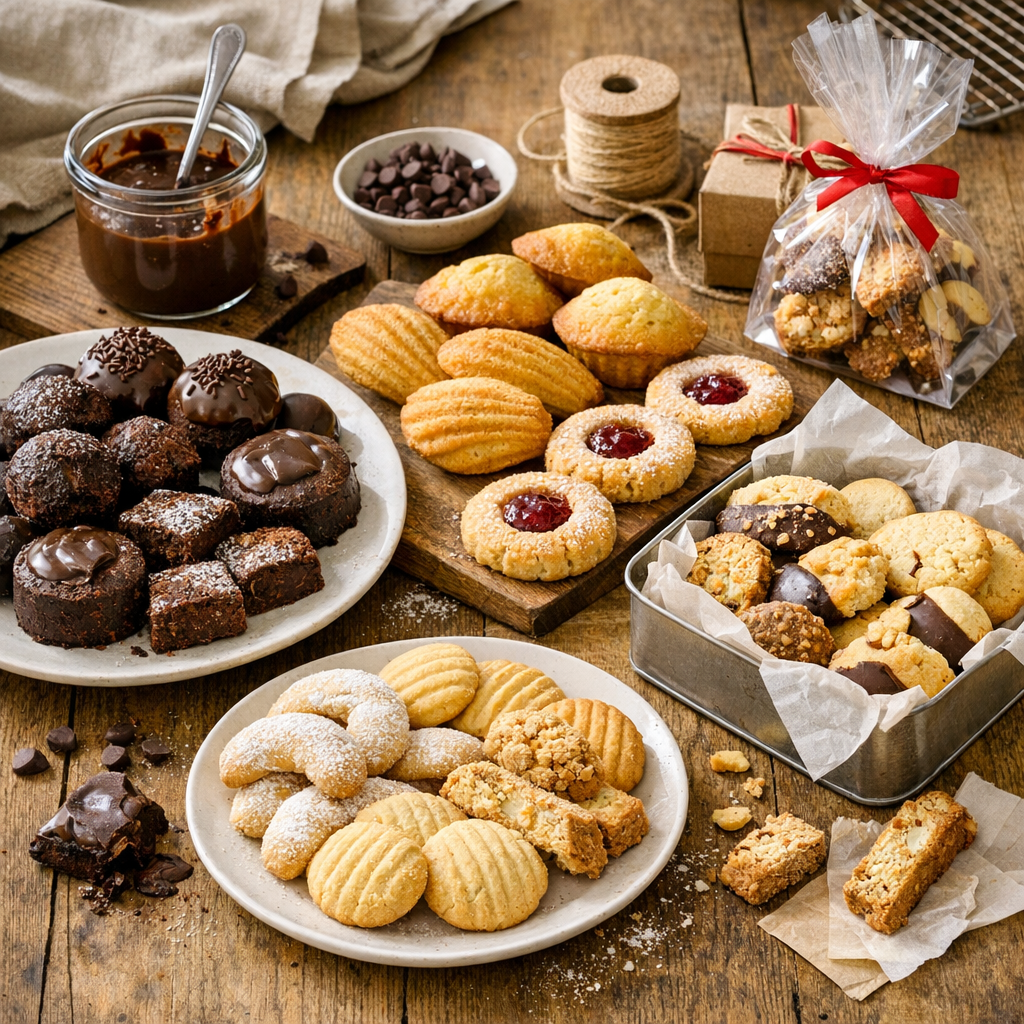 Top recettes petits gâteaux&nbsp;: chocolat, nature, sec ou à offrir
