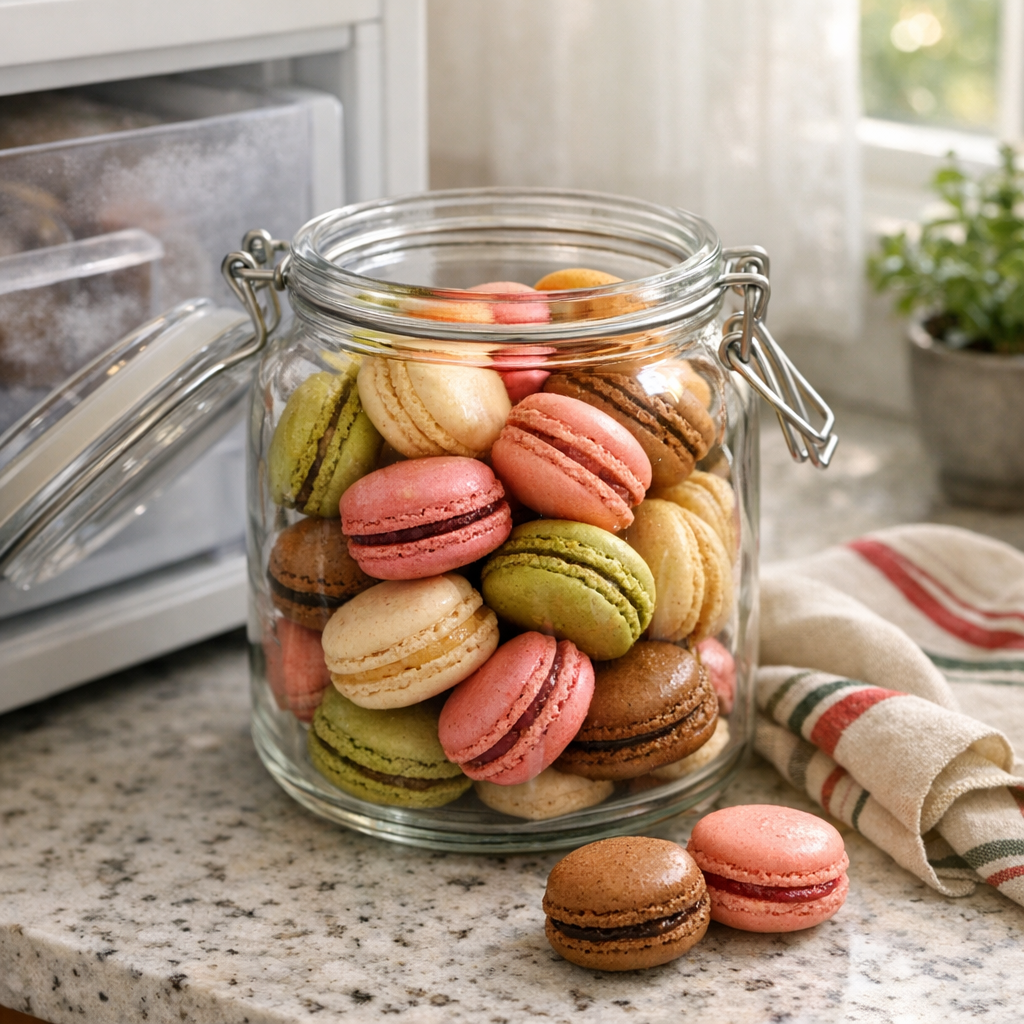 Peut-on congeler des macarons sans perdre leur moelleux ?