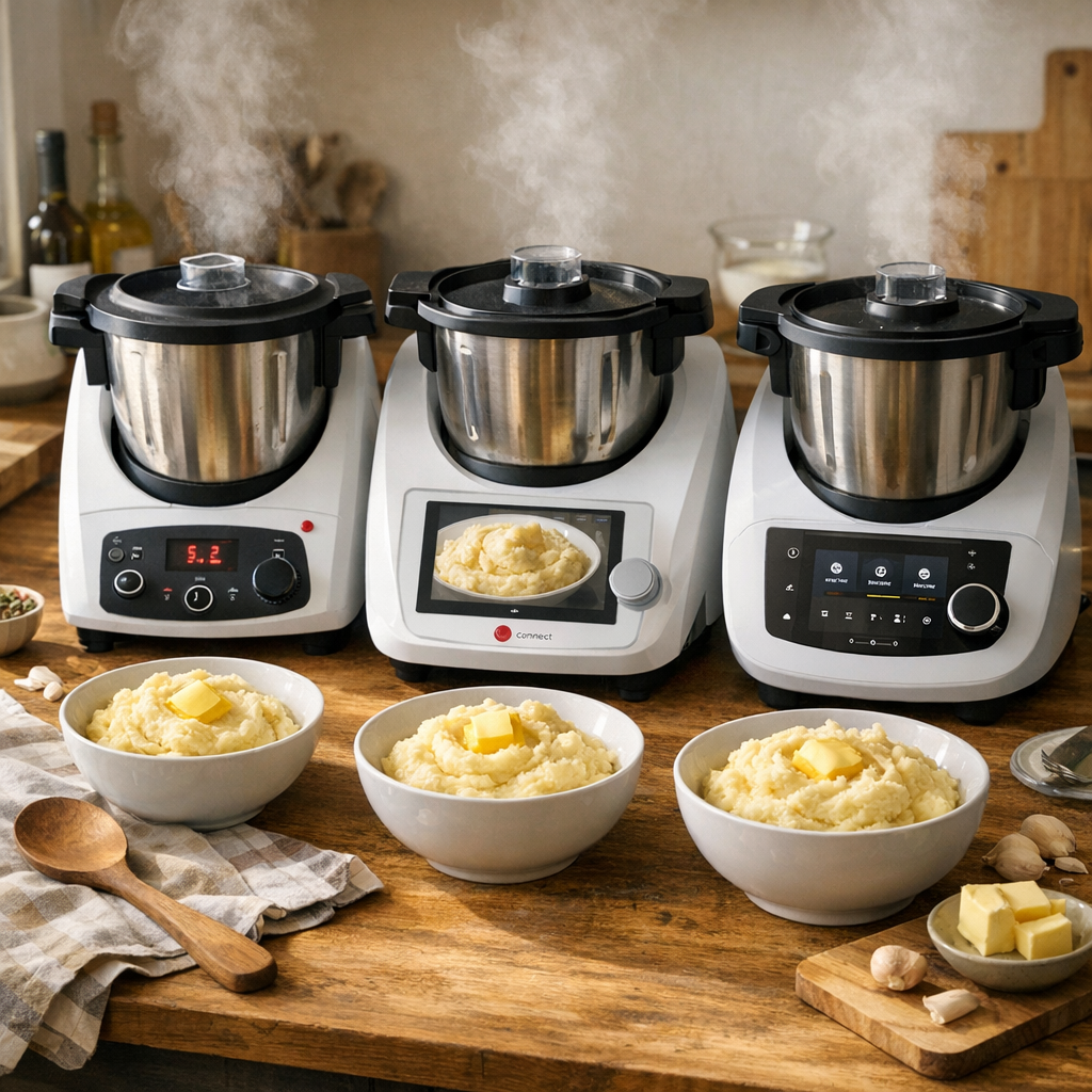 Plus, Connect ou Smart&nbsp;: quels réglages pour la même purée&nbsp;?
