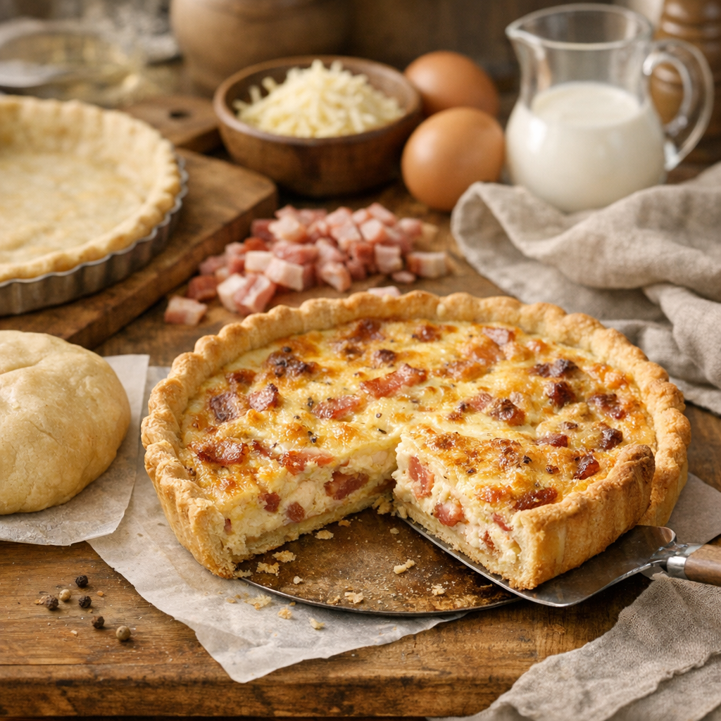 3. Pourquoi choisir la pâte brisée pour une quiche lorraine traditionnelle ?