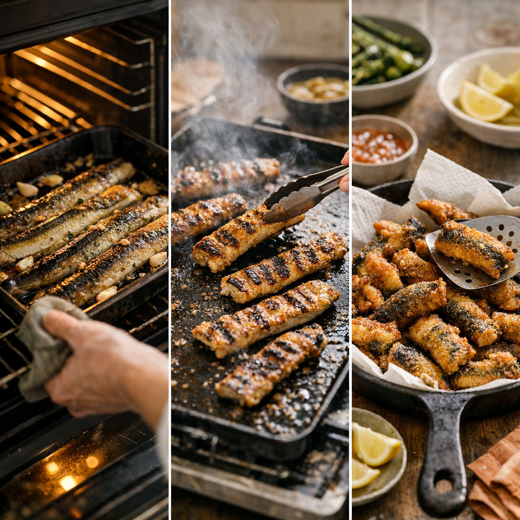 Cuisson au four, à la plancha ou façon friture d’anguilles&nbsp;: que choisir&nbsp;?