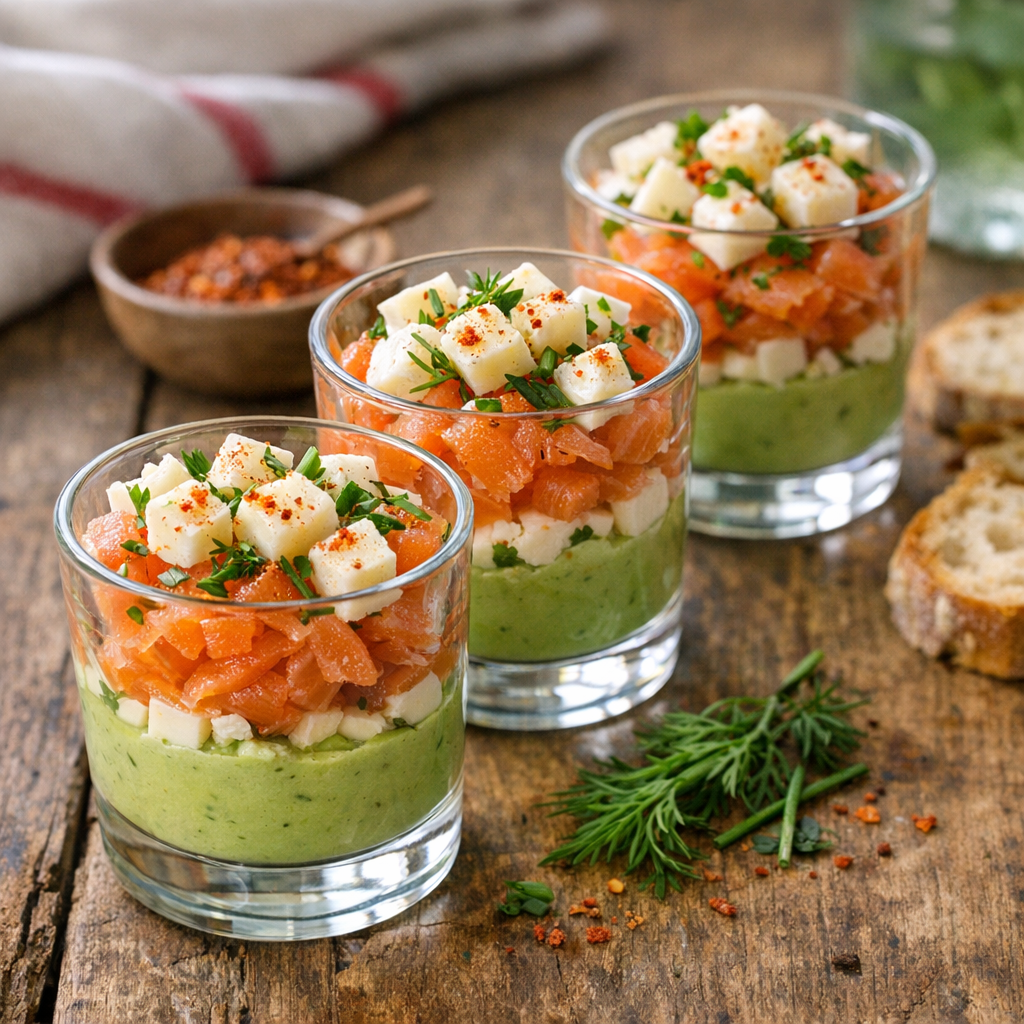 La recette d’apéro en verrine : 5 variantes salées faciles