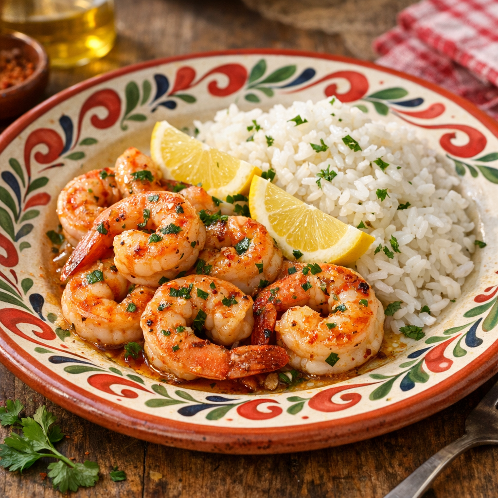 Cette recette avec des crevettes se prépare en 15 minutes