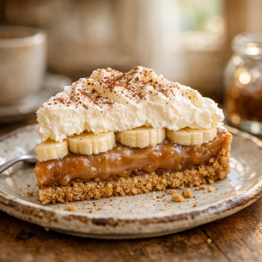 La Recette du Banoffee traditionnel se réussit sans cuisson