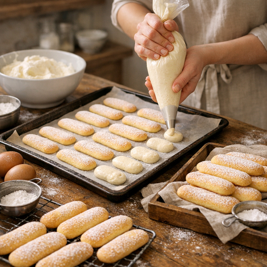 Comment obtenir un biscuit cuillère moelleux et régulier