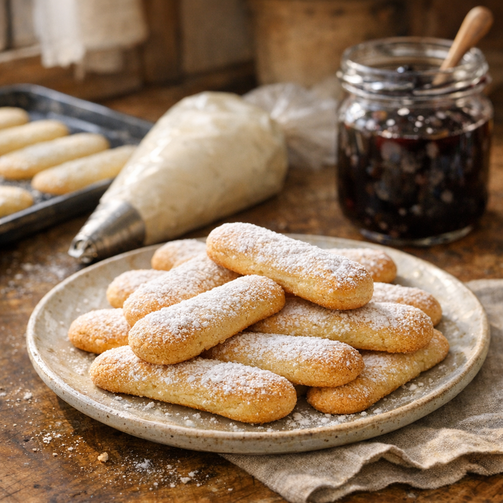 La Recette de Biscuits à la Cuillère : pâte, cuisson, service