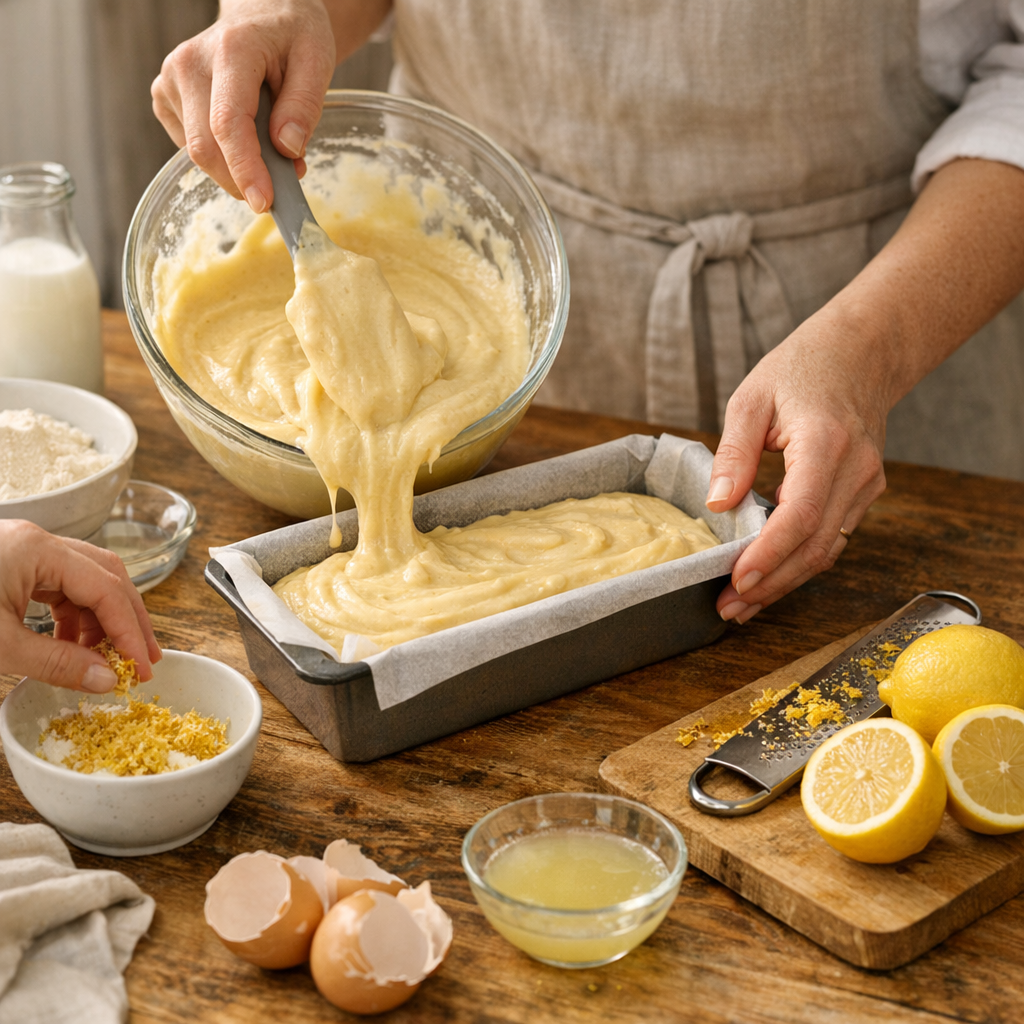 Les gestes qui gardent le cake moelleux et bien levé
