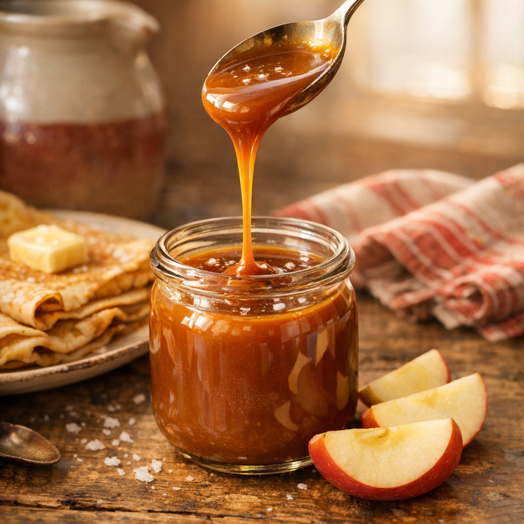 La Recette du Caramel liquide au beurre salé : fluide et inratable