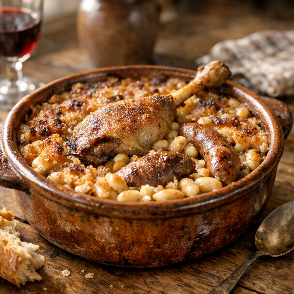 La Recette du Cassoulet traditionnel : haricots, viandes et cuisson
