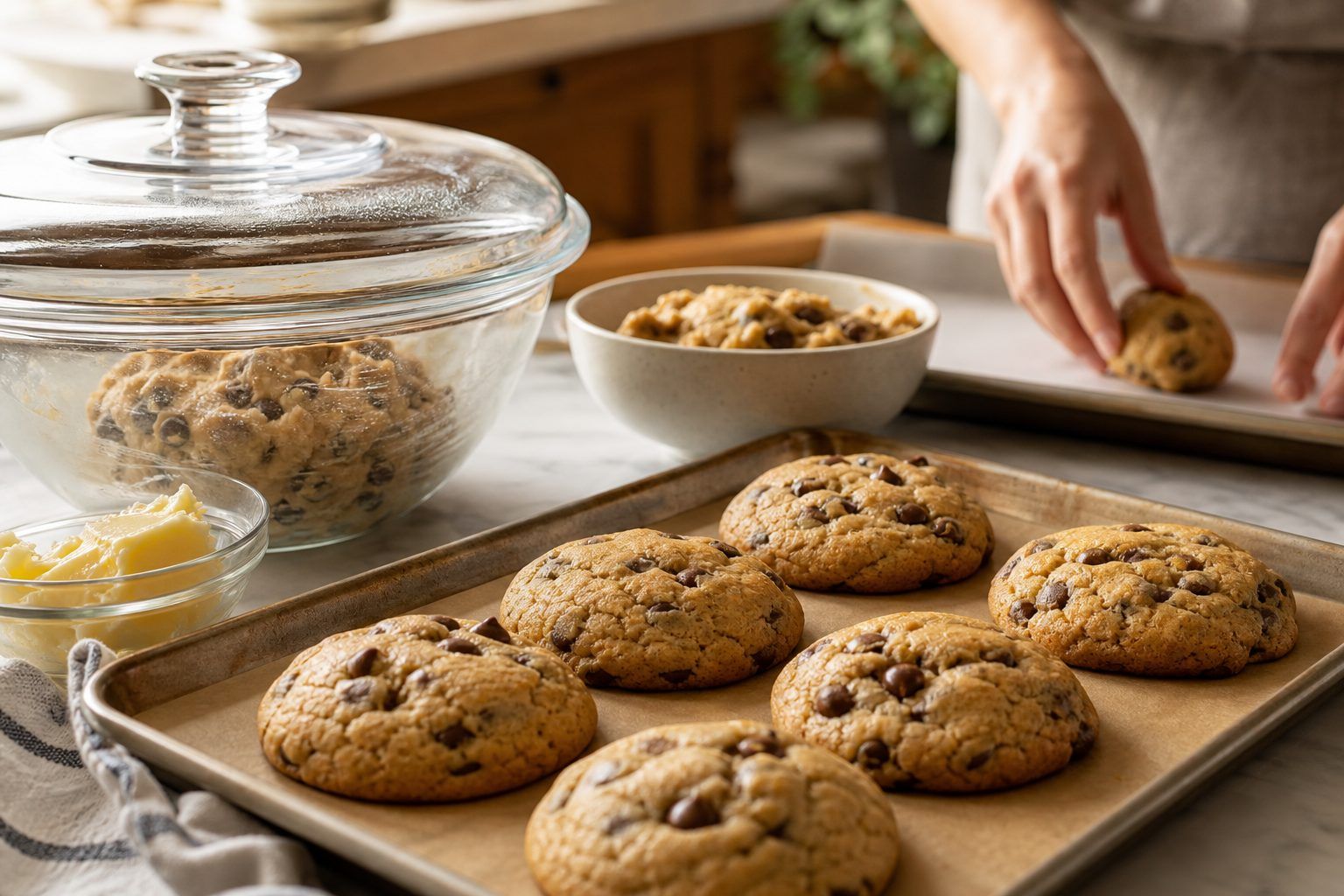 Repos de la pâte et température du beurre : ce qui fait vraiment gonfler les cookies