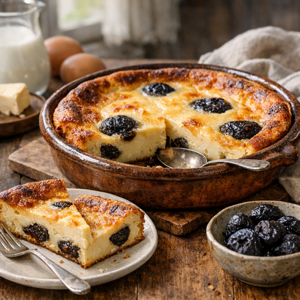 La recette du Far Breton traditionnel reste simple et familiale