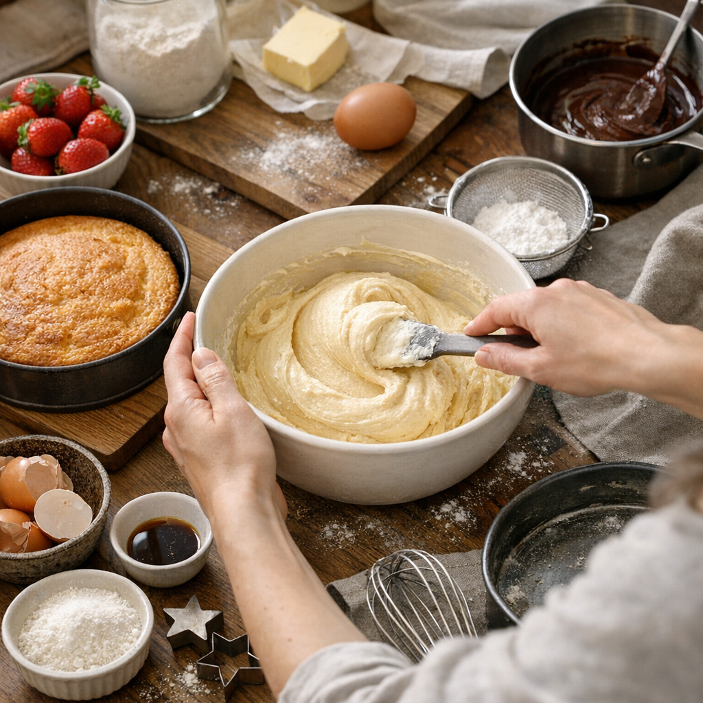 Recettes de gâteaux faciles pour débutants&nbsp;: les gestes qui changent tout