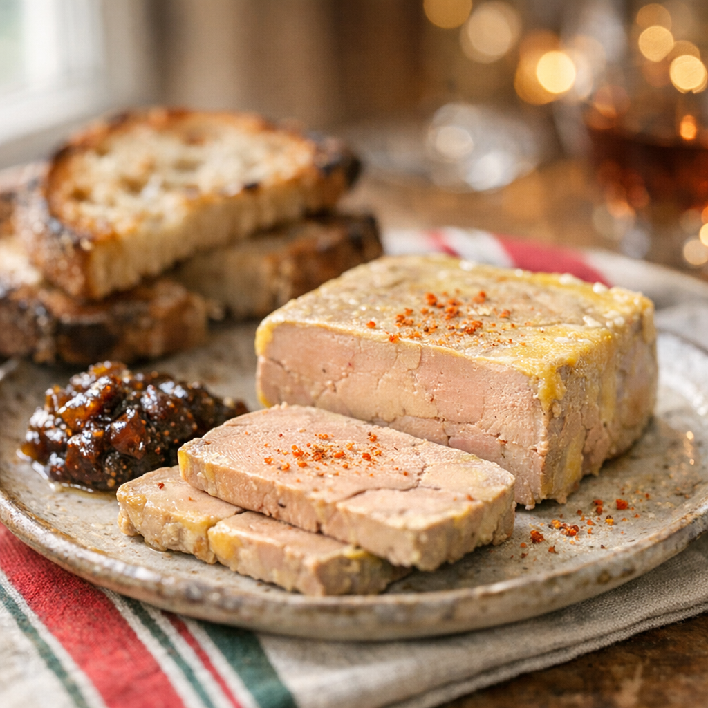 La Recette de Foie Gras en Terrine facile se réussit au gramme