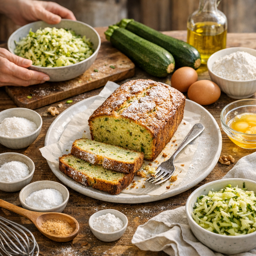 Comment faire un gâteau aux courgettes moelleux&nbsp;?