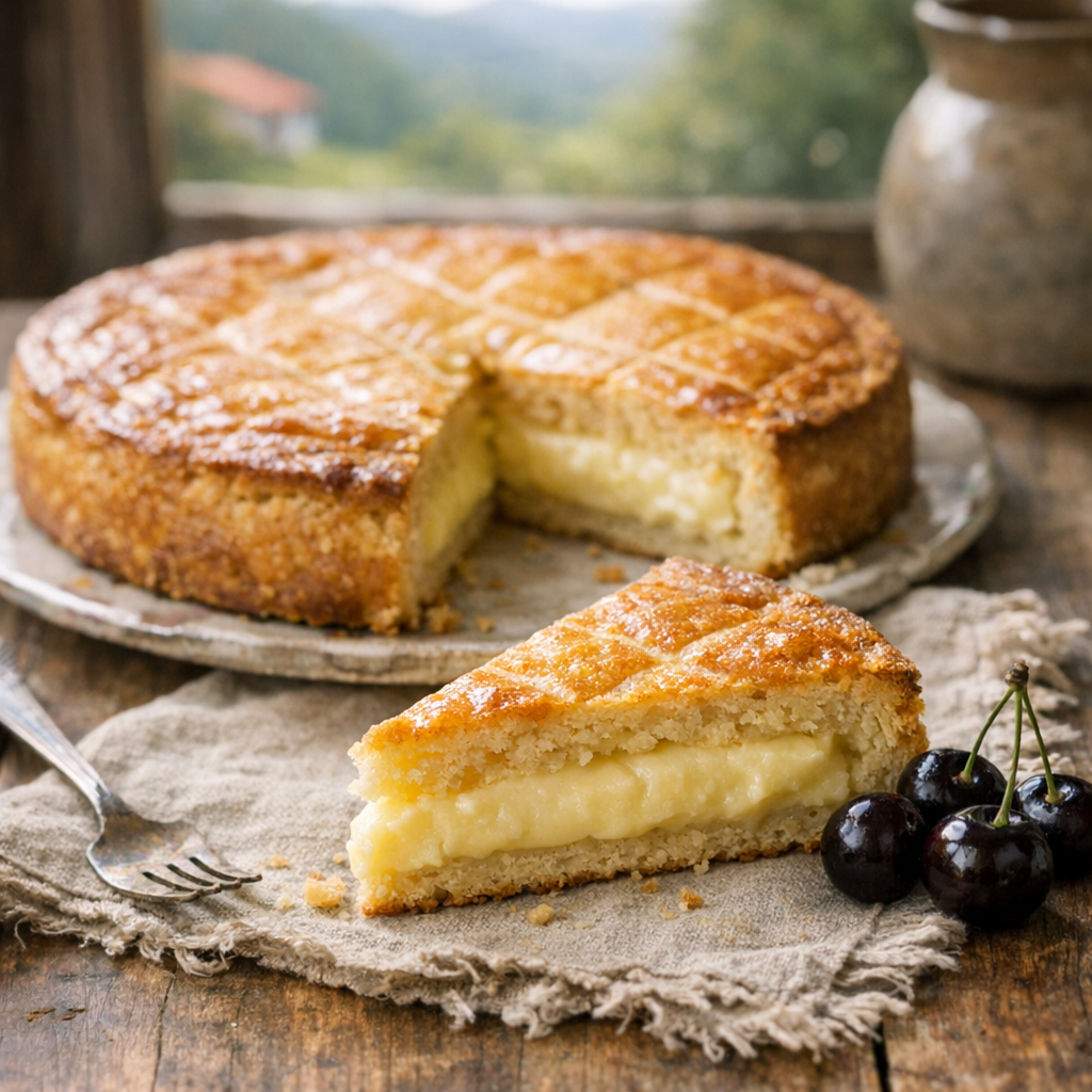 La Recette de Gâteau basque facile : traditionnelle et fondante