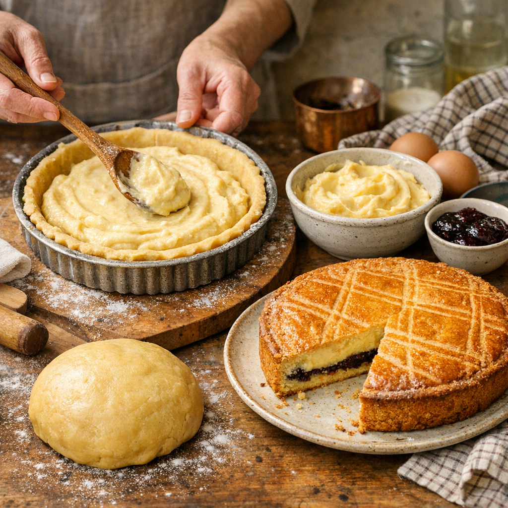 Préparation pas à pas&nbsp;: pâte, crème et montage sans piège