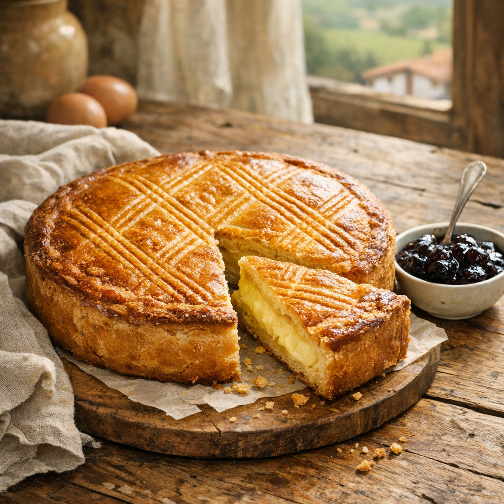 La Recette du Gâteau Basque de grand-mère : crème ou cerise