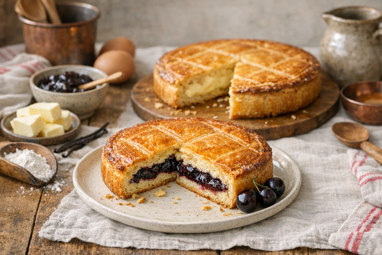 Le gâteau basque traditionnel : la recette pas à pas