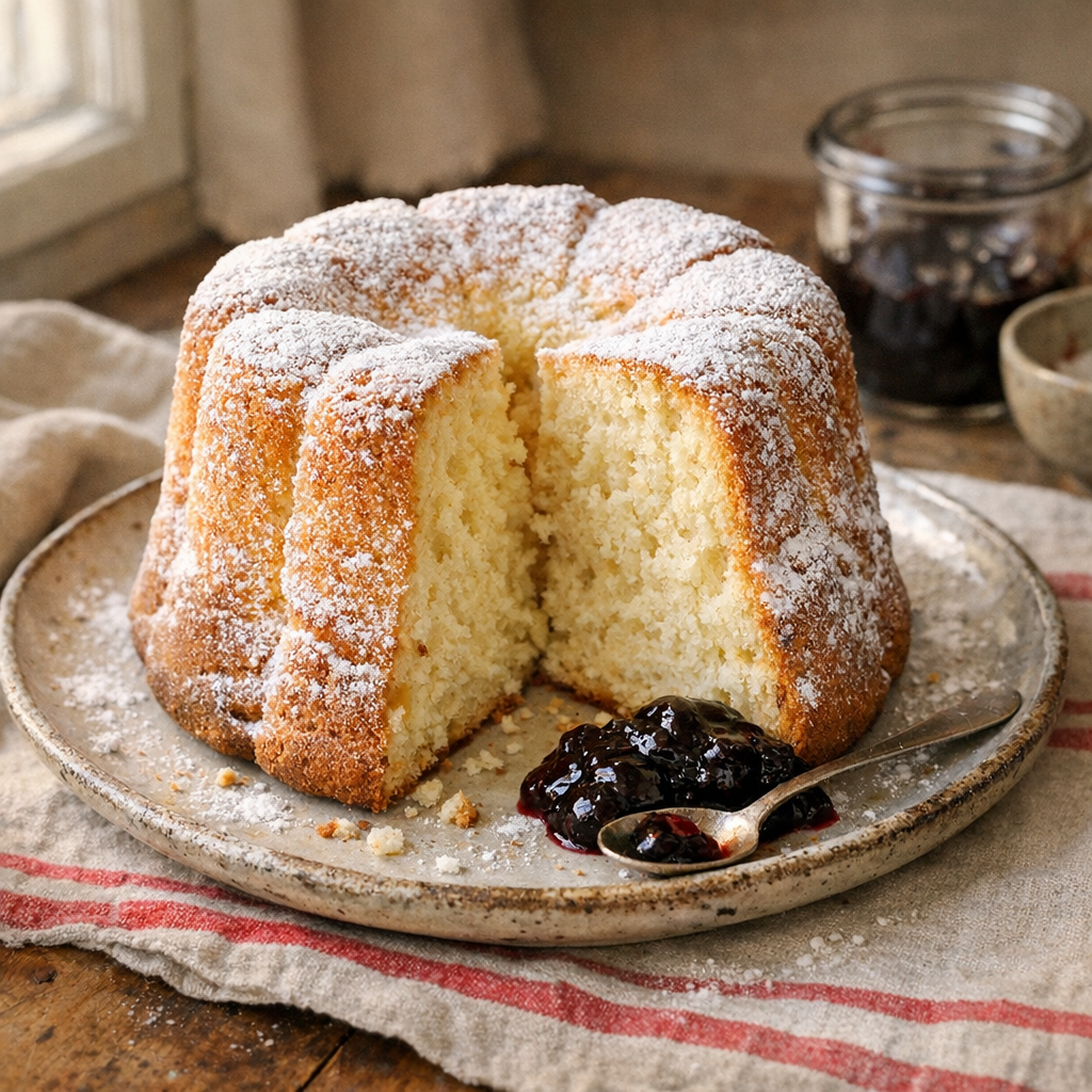 La Recette du Gâteau de Savoie moelleux : facile et léger