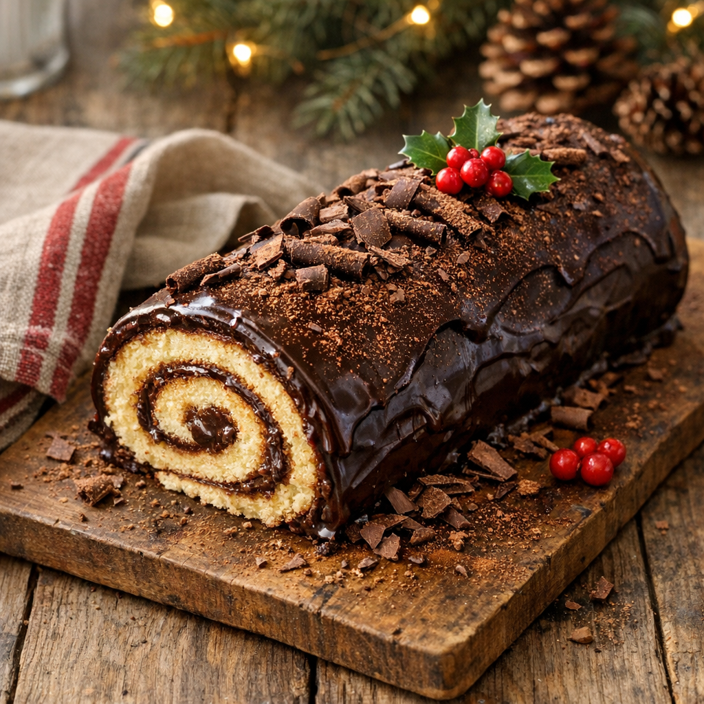 Cette Recette de Génoise pour Bûche se roule sans casser