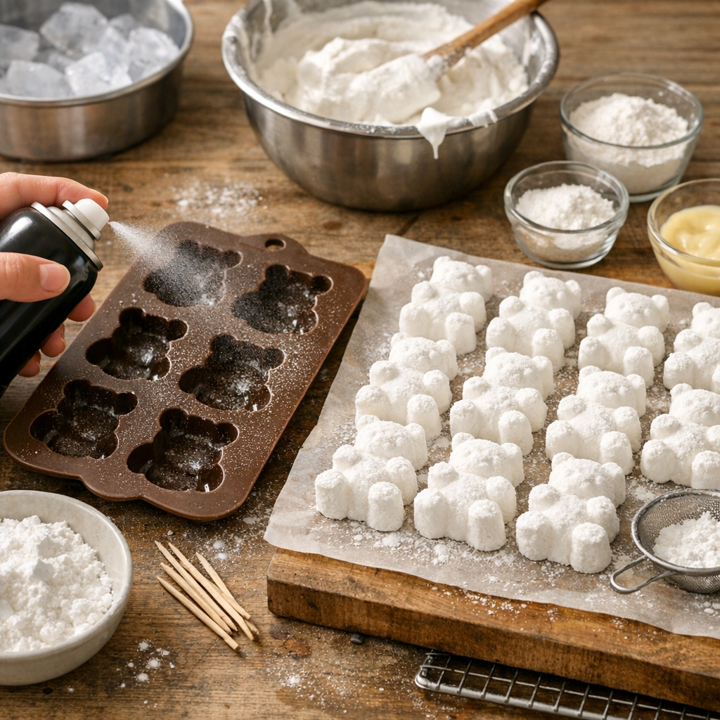Astuces de pâtissier pour des oursons faciles à démouler