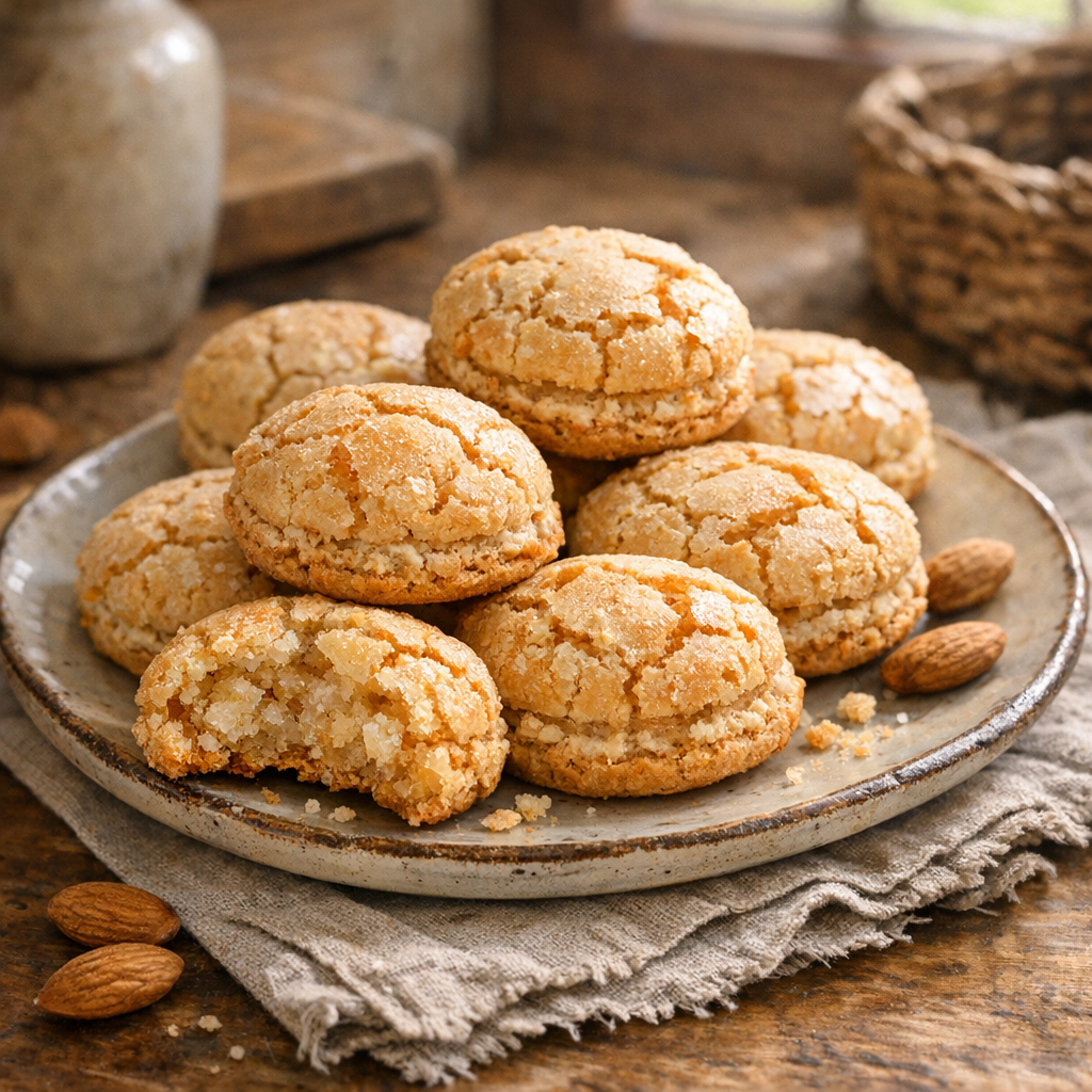 Cette Recette de Macarons aux amandes reste moelleuse au cœur
