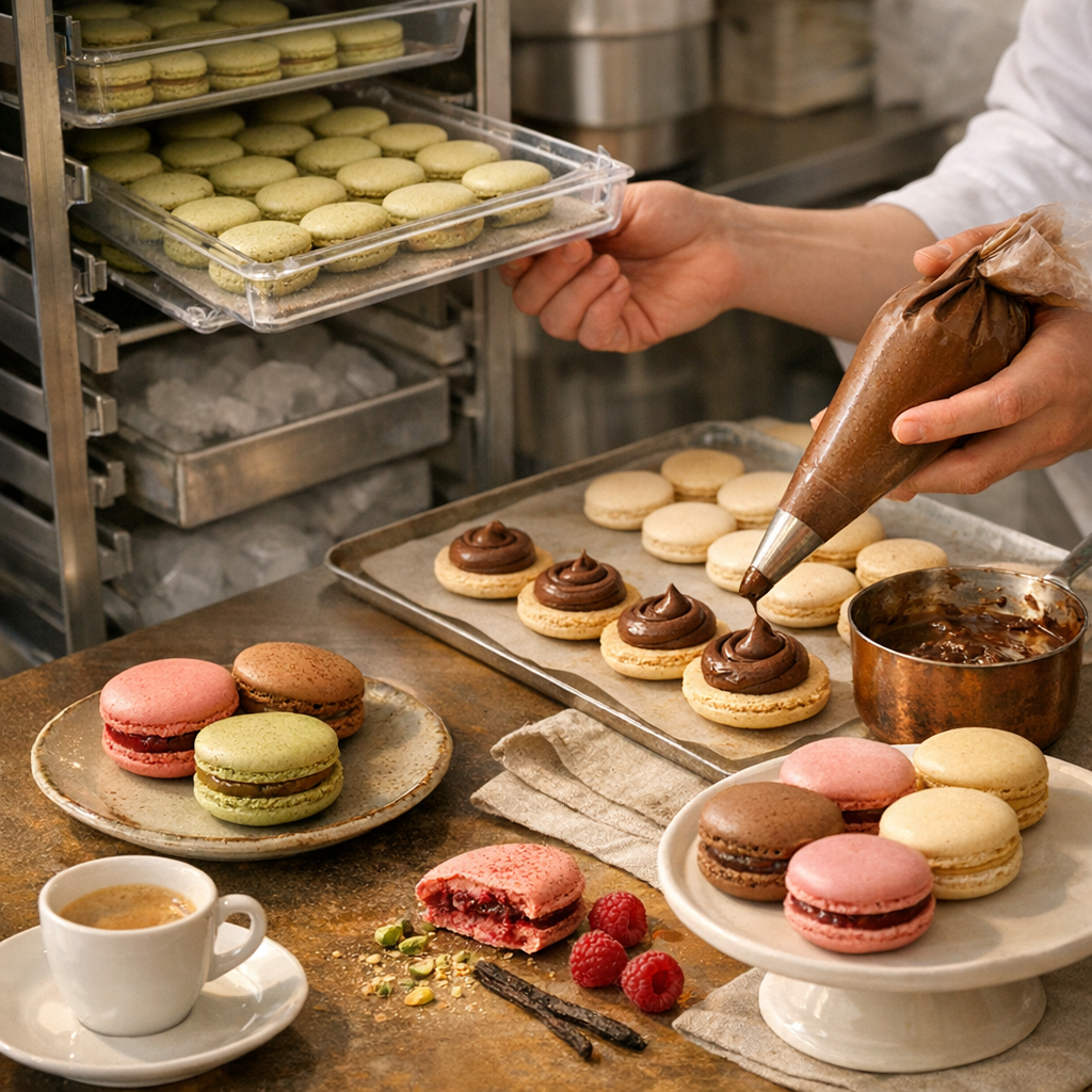 Repos, conservation et service&nbsp;: les détails qui font un vrai macaron