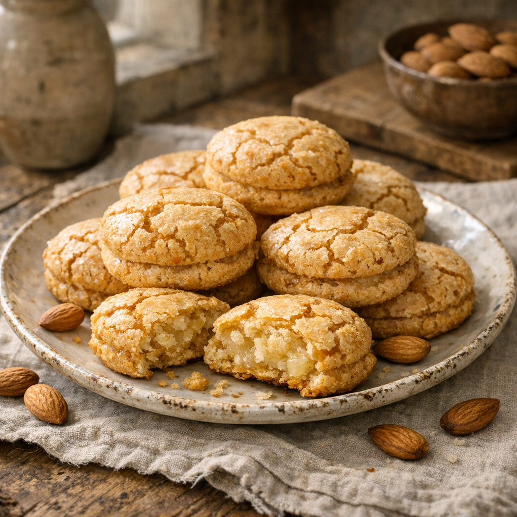La Recette des Macarons de grand-mère : amandes et moelleux