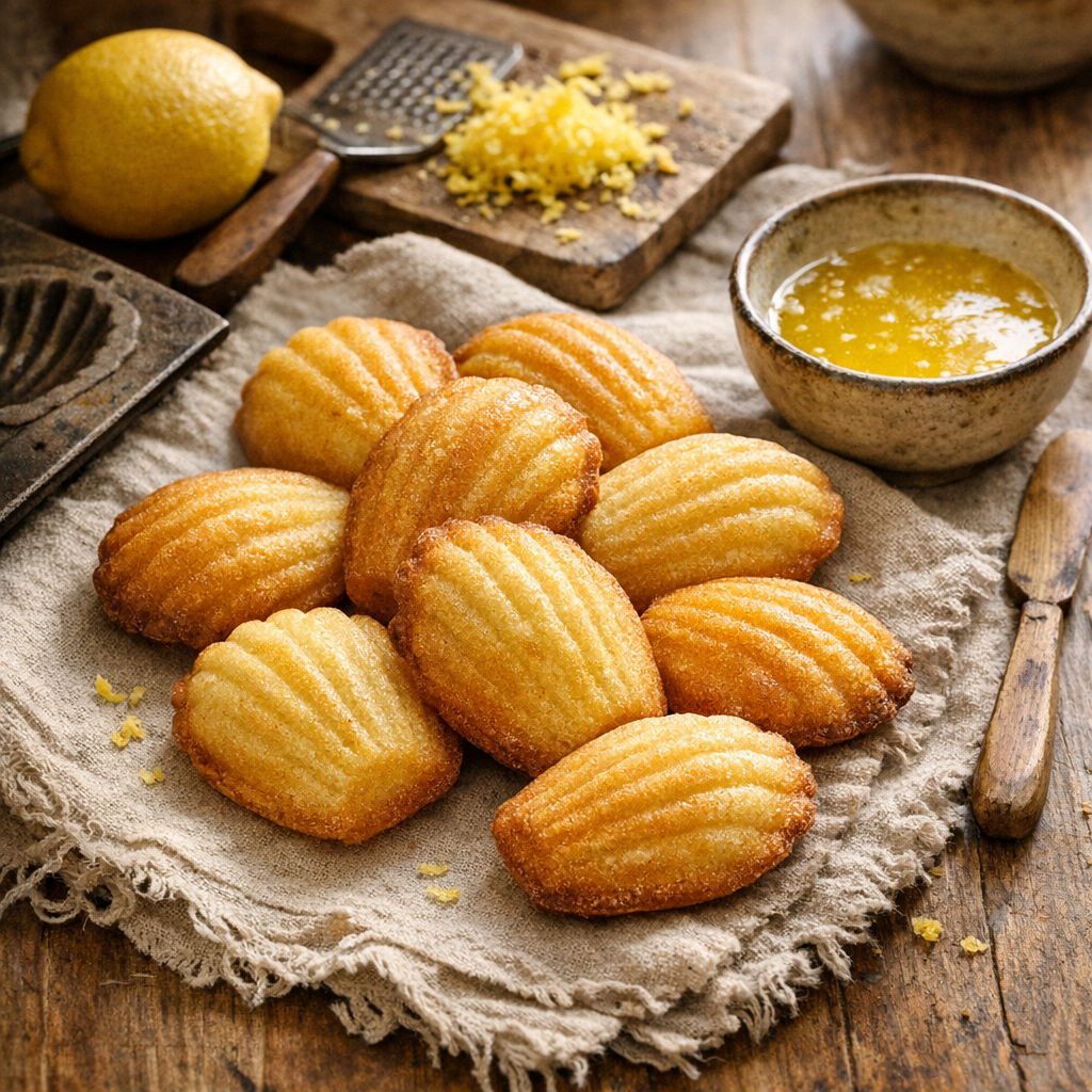 La Recette de Madeleines à l’ancienne donne une belle bosse