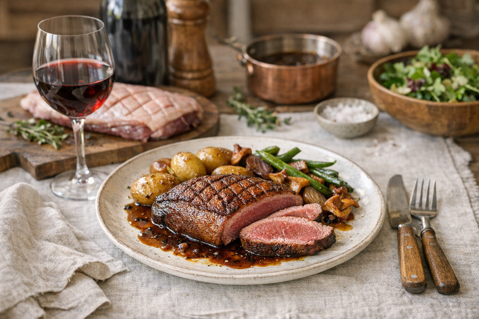 Magret de canard du Sud-Ouest : cuisson parfaite