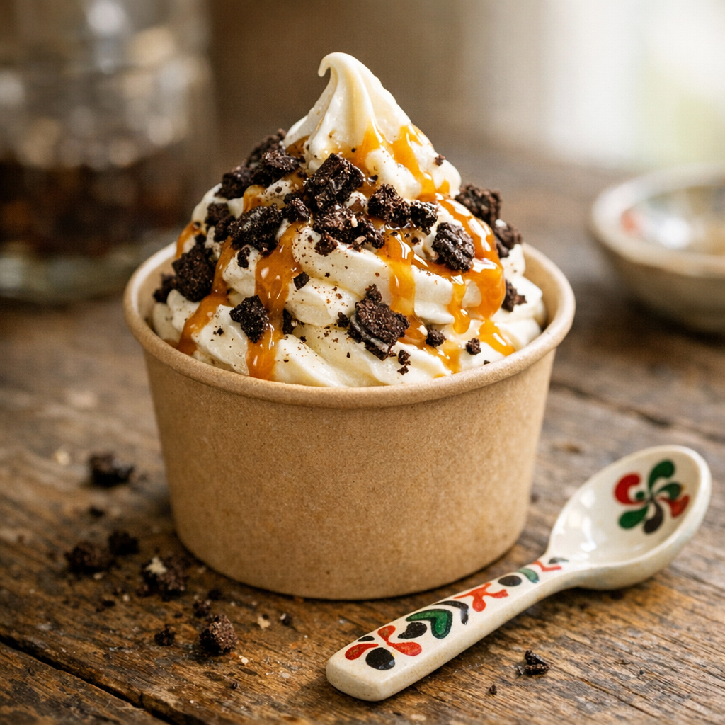 La Recette façon McFlurry maison se prépare sans sorbetière