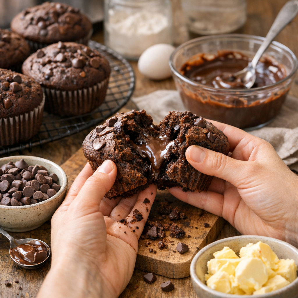 Astuces de cuisine pour un cœur fondant et des pépites bien réparties
