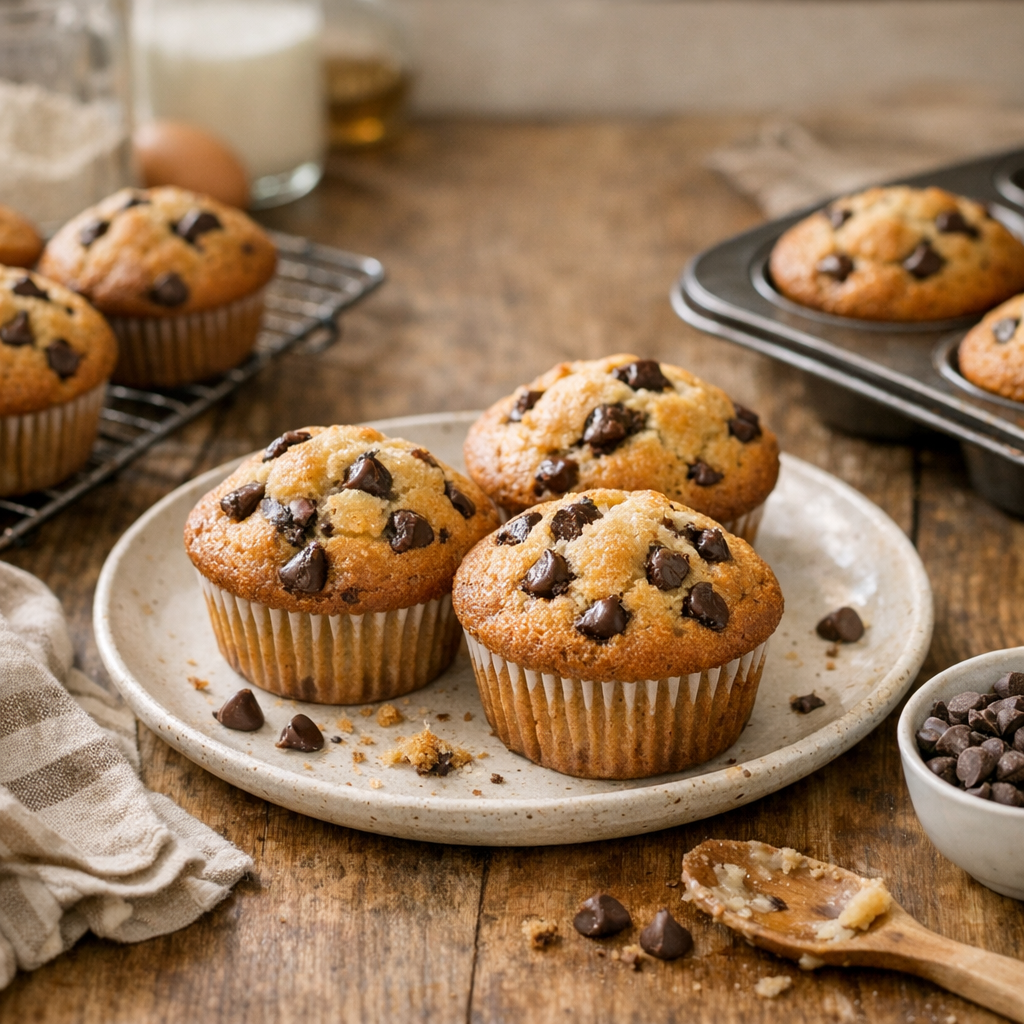 Cuisson et texture : réussir des muffins bombés sans les dessécher