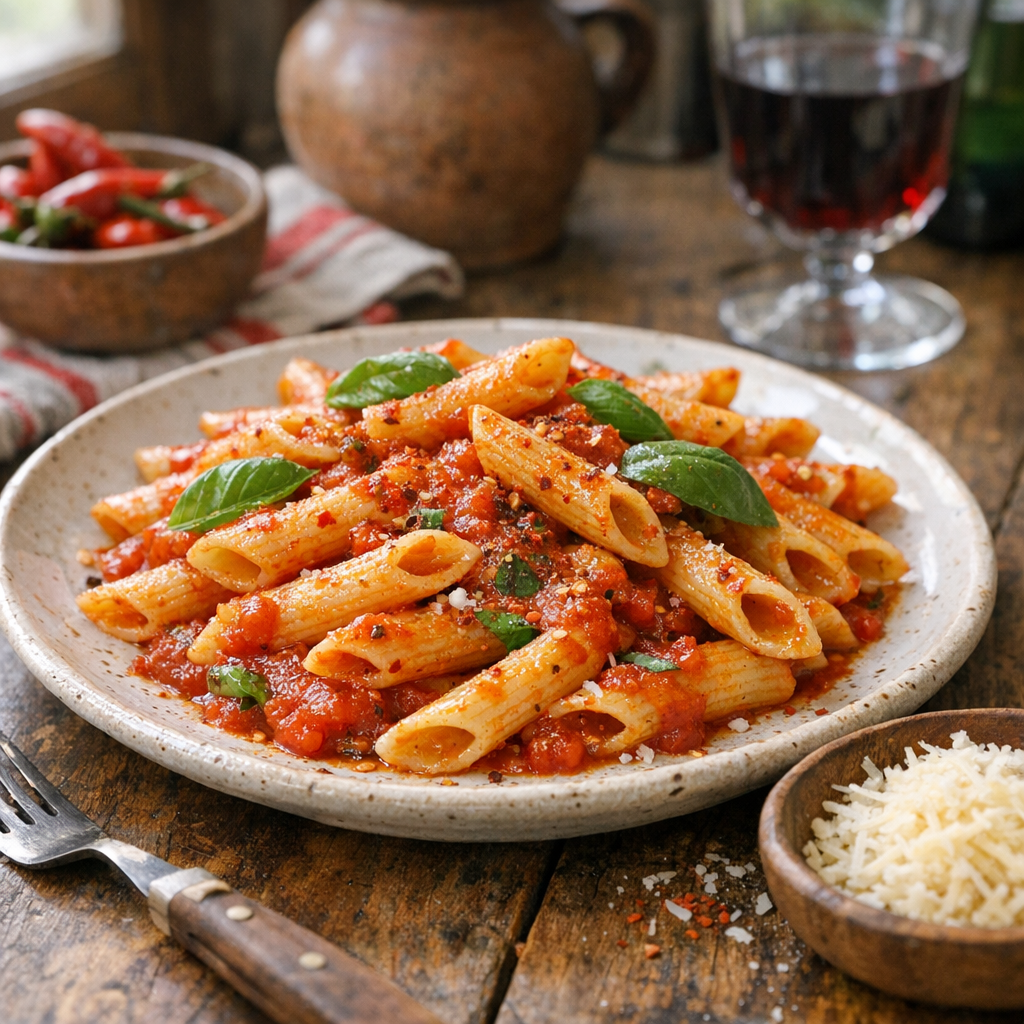 La Recette de Pâtes à la Sauce tomate : facile et bien liée